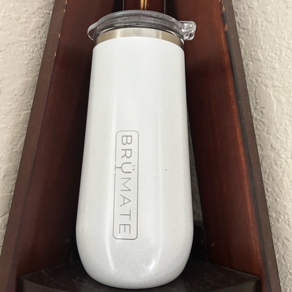 BRUMATE Other - Pearl White Champange Tumbler